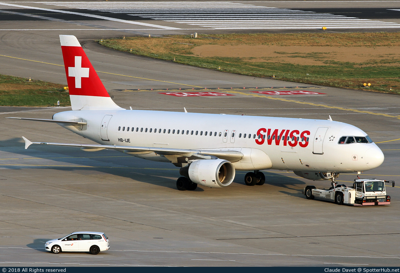 Photo of HB-IJE - Airbus A320-214 operated by Swiss International Air Lines