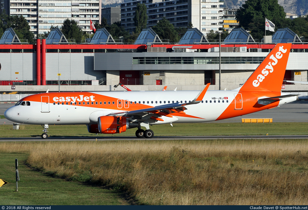 Photo of HB-JXJ - Airbus A320-214 operated by easyJet Switzerland