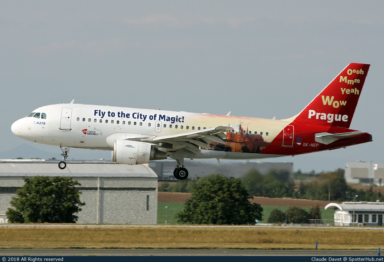 Photo of OK-NEP - Airbus A319-112 operated by CSA Czech Airlines