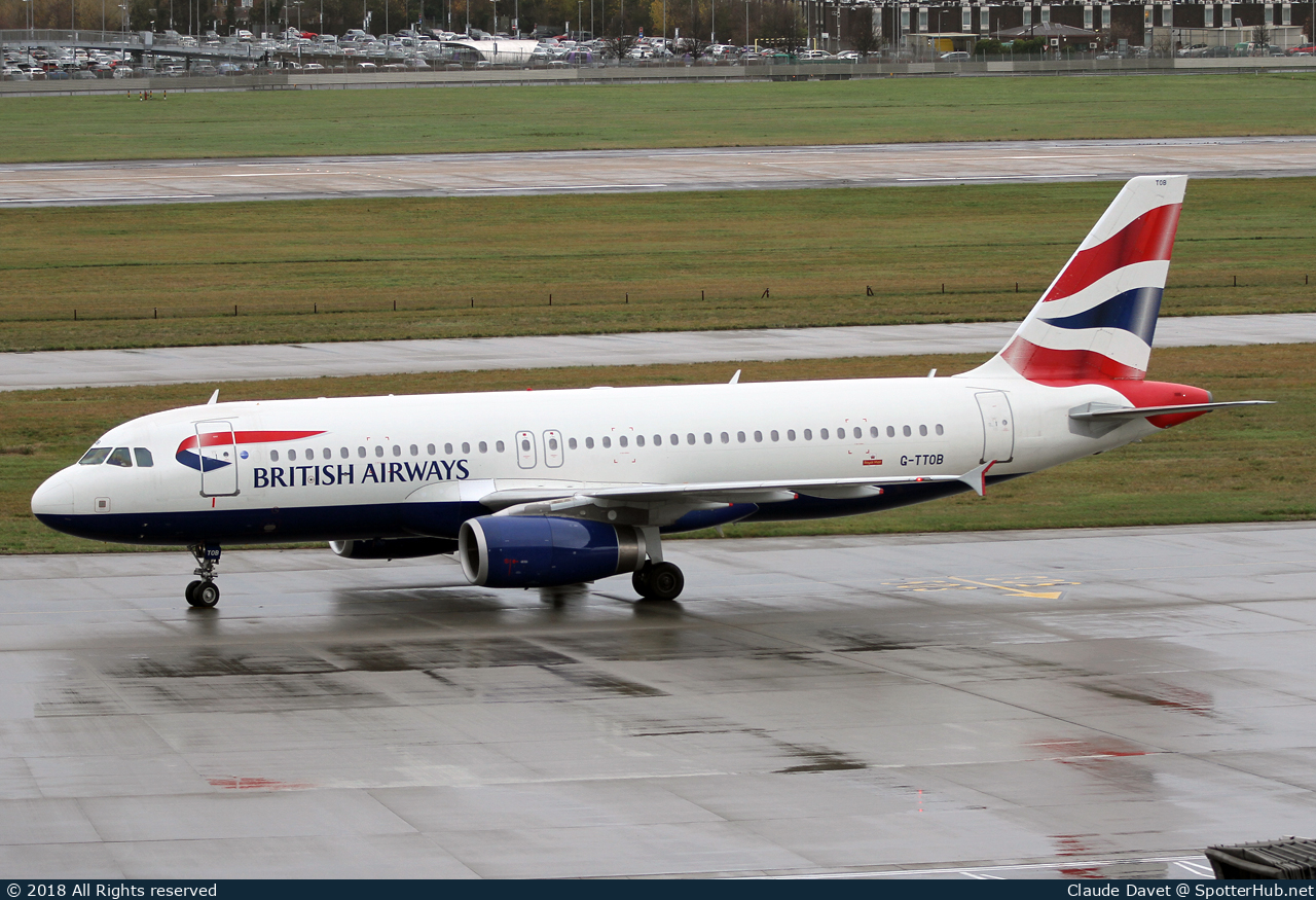 Photo of G-TTOB - Airbus A320-232 operated by British Airways