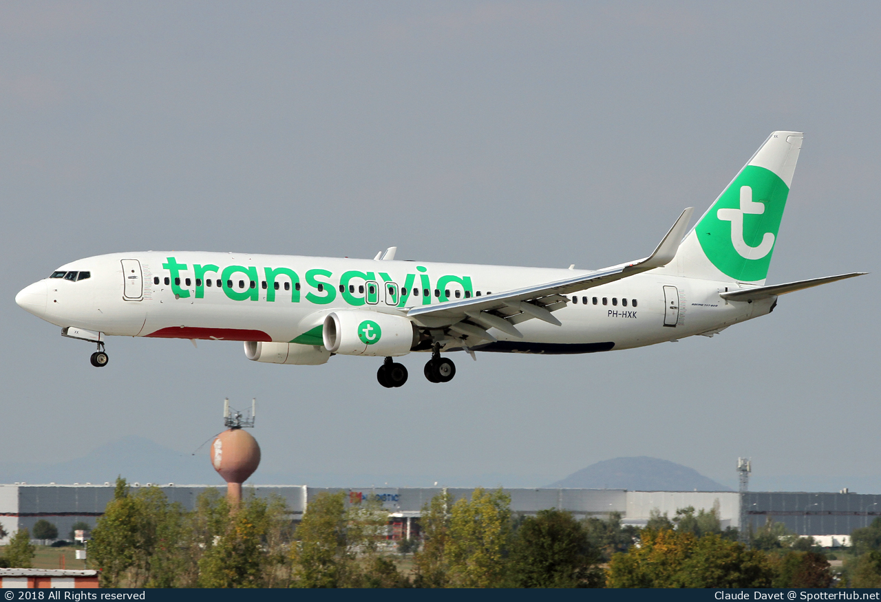 Photo of PH-HXK - Boeing 737-8K2 operated by Transavia