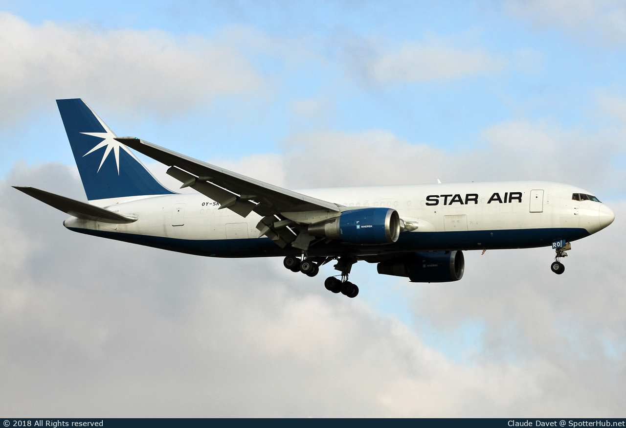 Photo of OY-SRO - Boeing 767-25E(BDSF) operated by Star Air