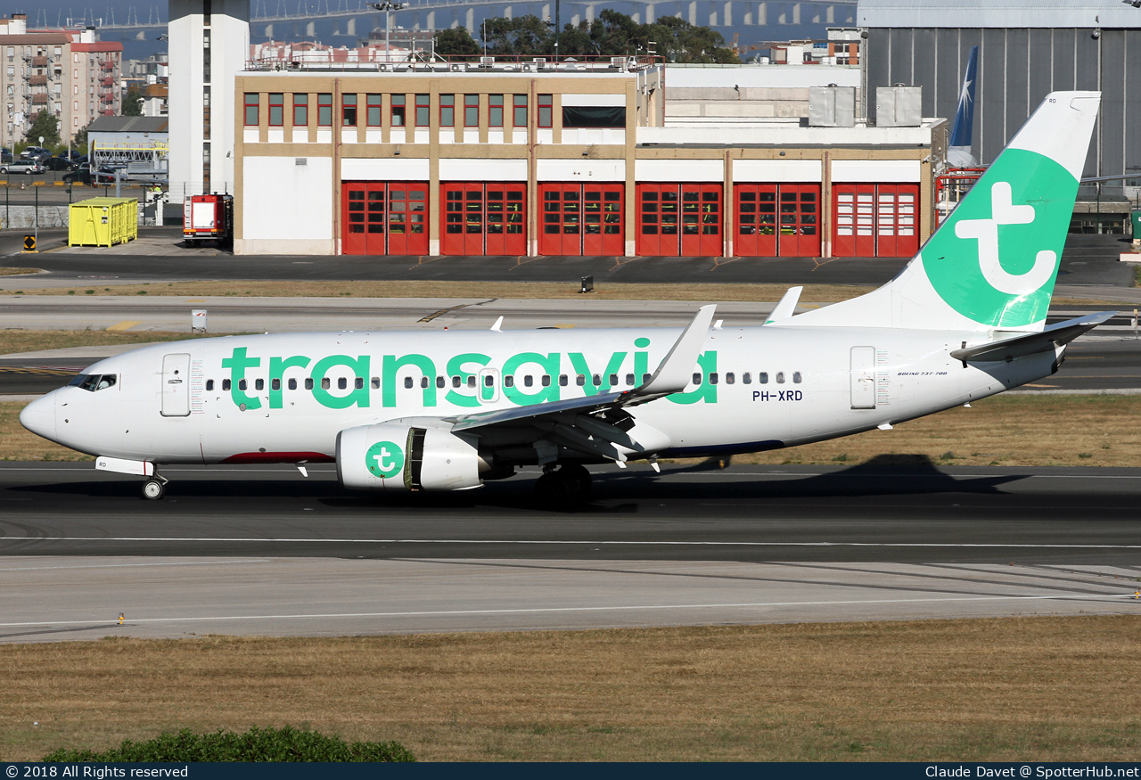 Photo of PH-XRD - Boeing 737-7K2 operated by Transavia