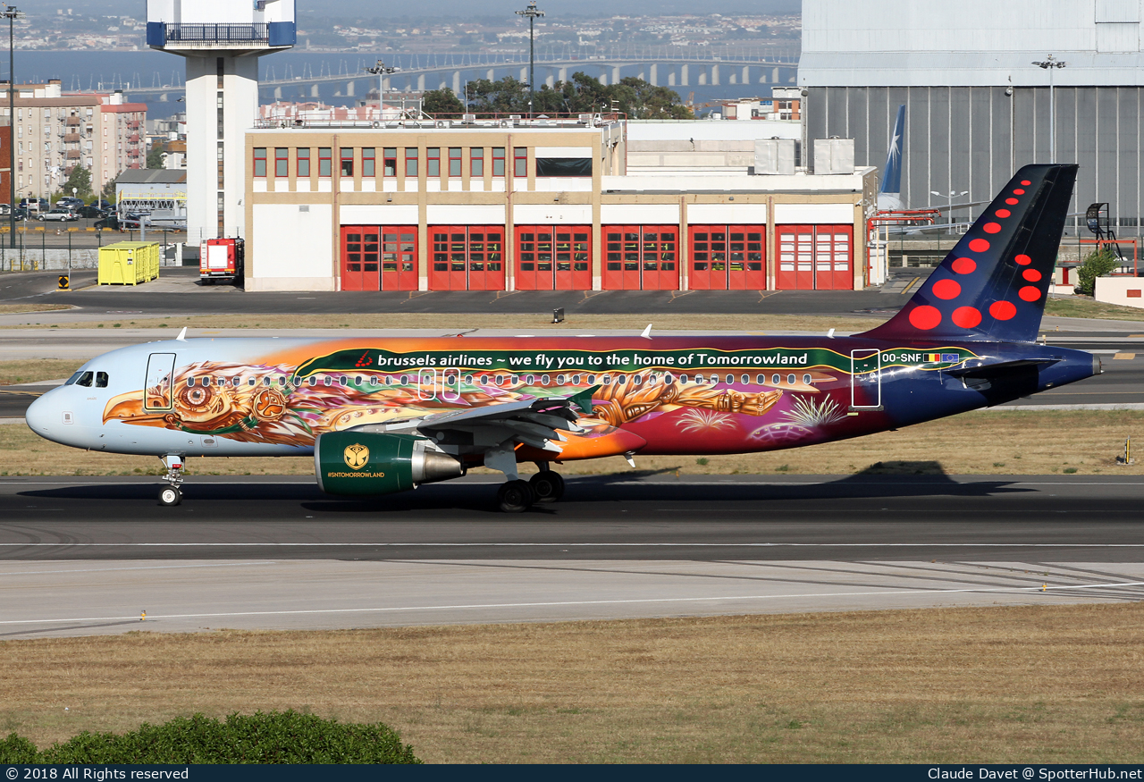 Photo of OO-SNF - Airbus A320-214 operated by Brussels Airlines
