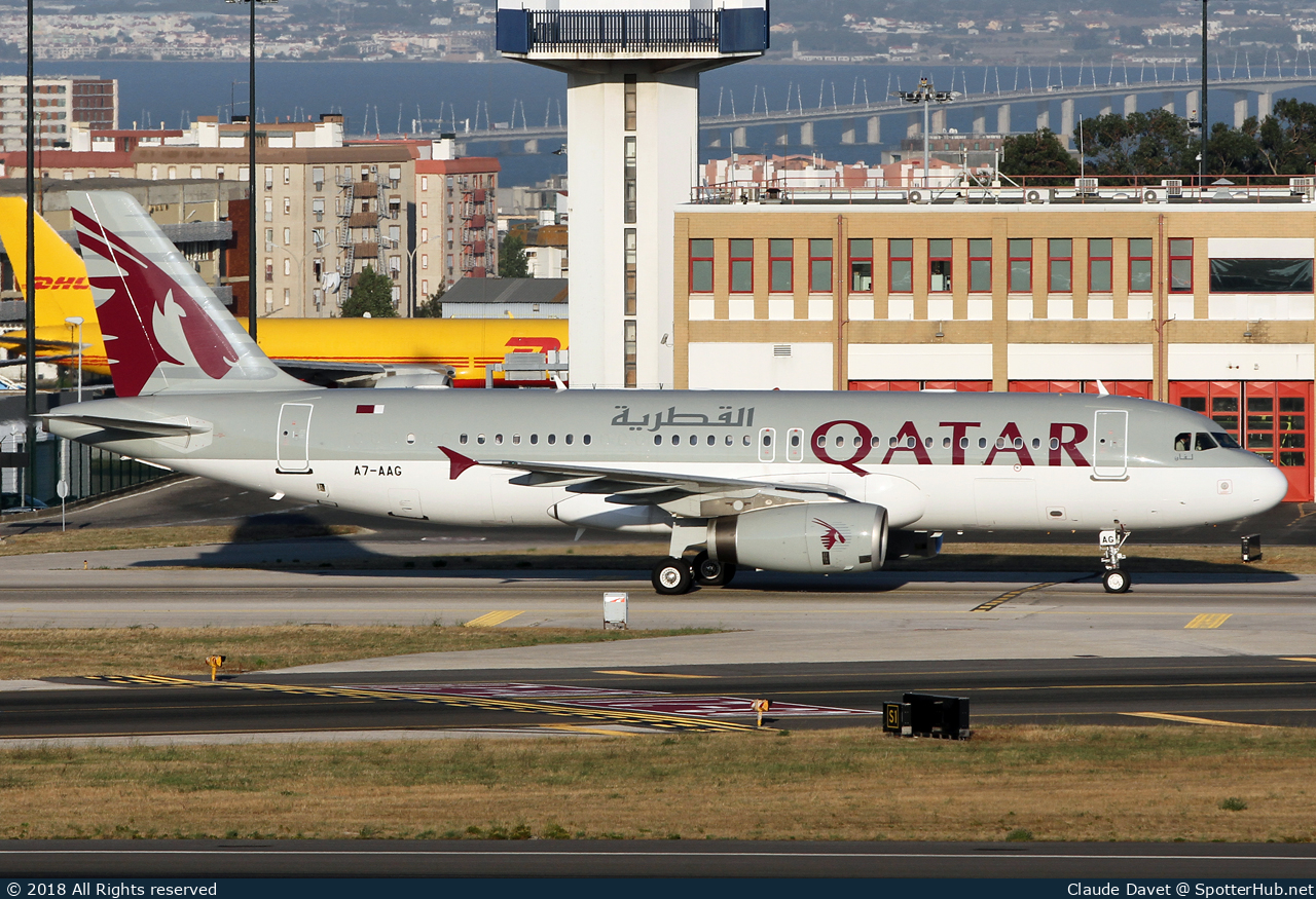Photo of A7-AAG - Airbus A320-232 operated by Qatar Amiri Flight