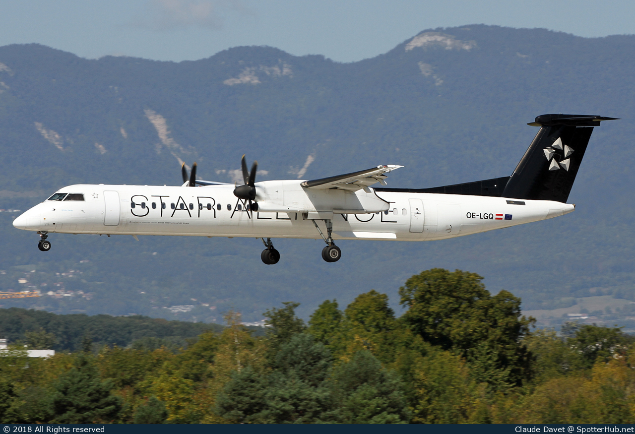 Photo of OE-LGQ - Bombardier DHC-8-402 Dash 8 Q400 operated by Austrian Airlines