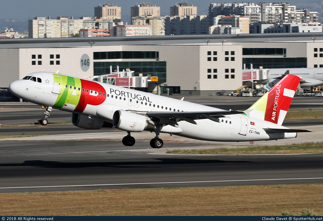 Photo of CS-TNN - Airbus A320-214 operated by TAP Air Portugal