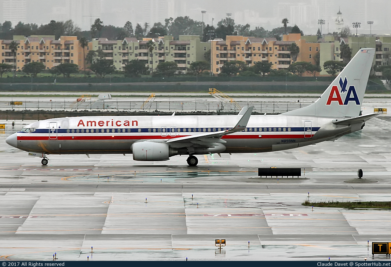 Photo of N859NN - Boeing 737-823 operated by American Airlines