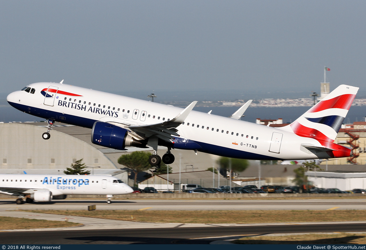 Photo of G-TTNB - Airbus A320-251N operated by British Airways