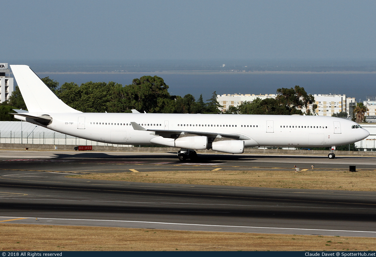 Photo of CS-TQY - Airbus A340-313 operated by Hi Fly