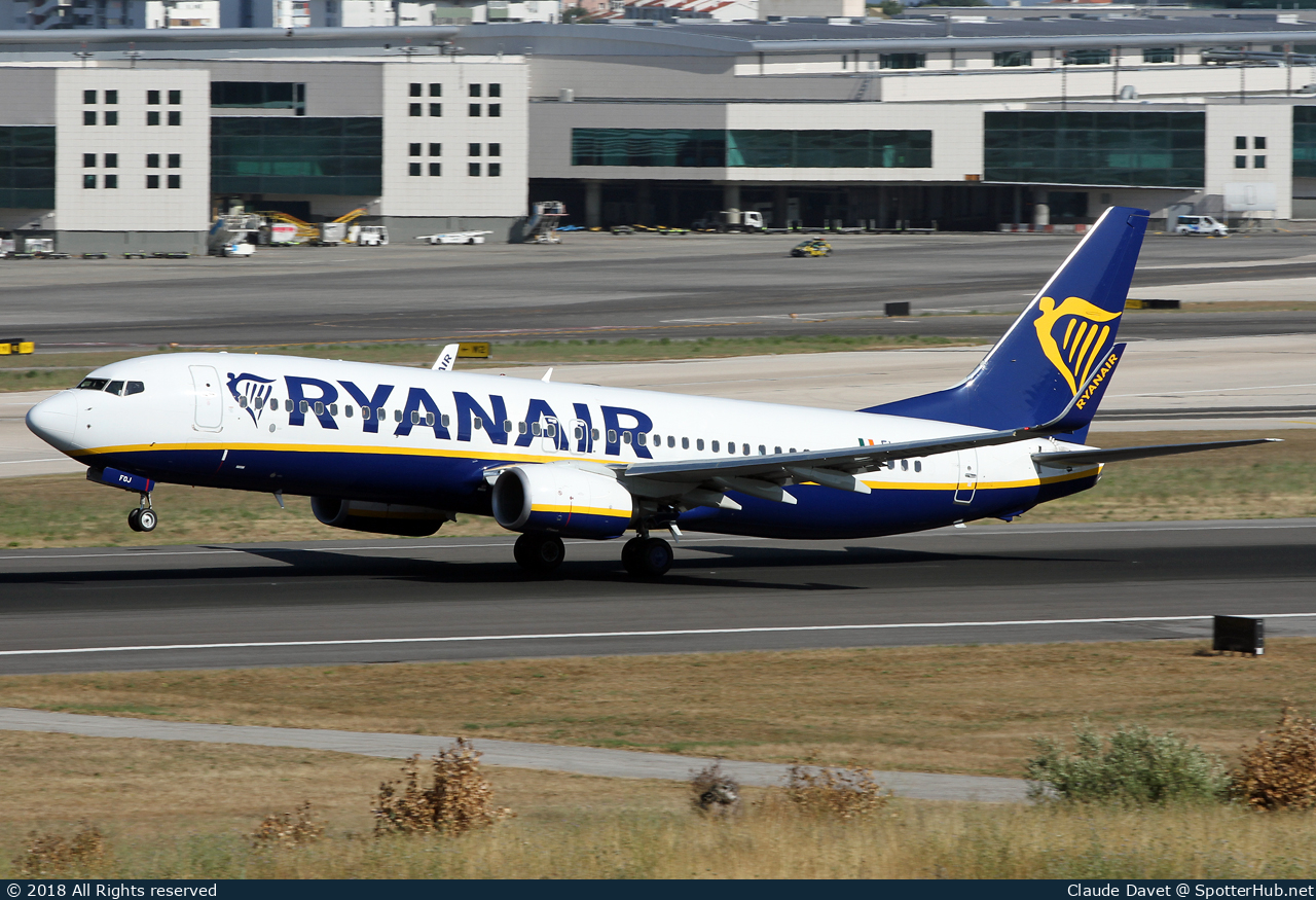 Photo of EI-FOJ - Boeing 737-8AS operated by Ryanair