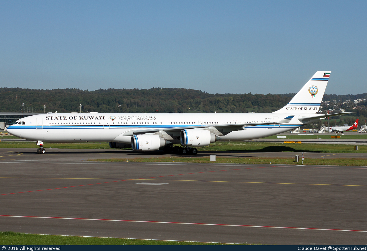 Photo of 9K-GBA - Airbus A340-541 operated by Government of Kuwait