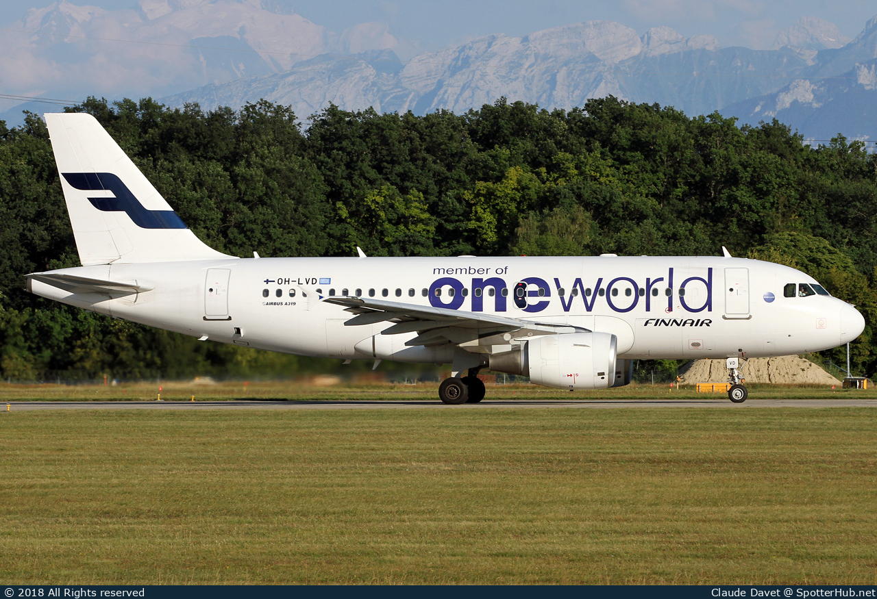 Photo of OH-LVD - Airbus A319-112 operated by Finnair