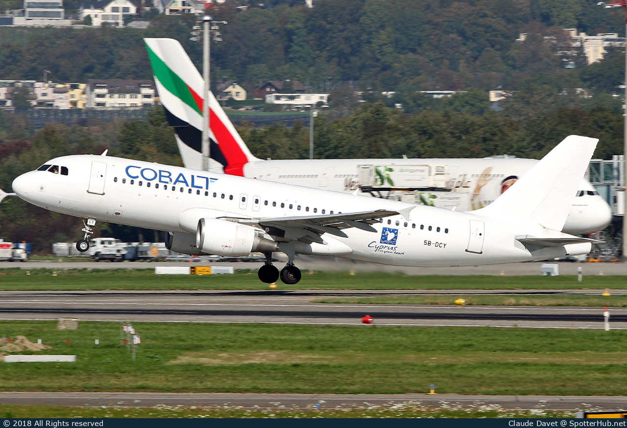 Photo of 5B-DCY - Airbus A320-214 operated by Cobalt Air