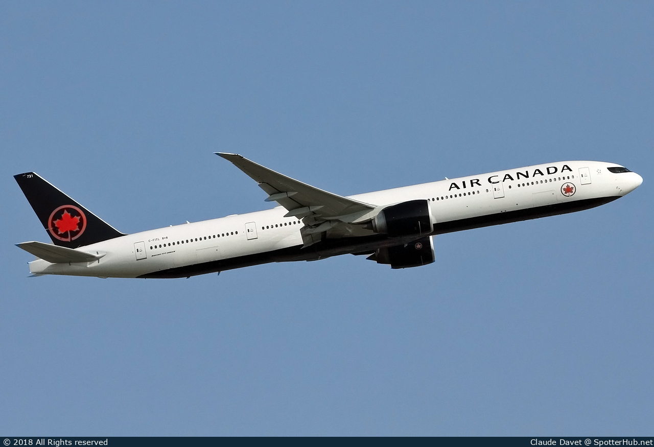 Photo of C-FITL - Boeing 777-333(ER) operated by Air Canada