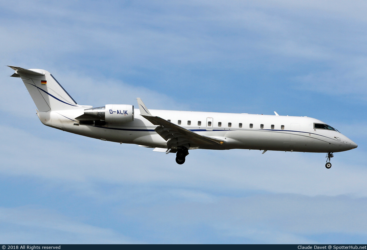 Photo of D-ALIK - Bombardier Challenger 850 operated by ImperialJET Europe