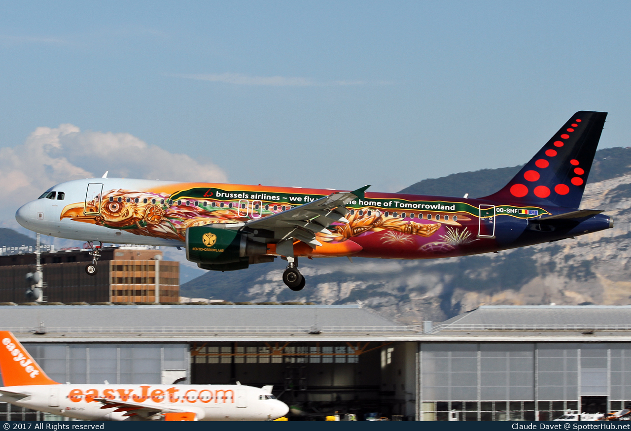 Photo of OO-SNF - Airbus A320-214 operated by Brussels Airlines