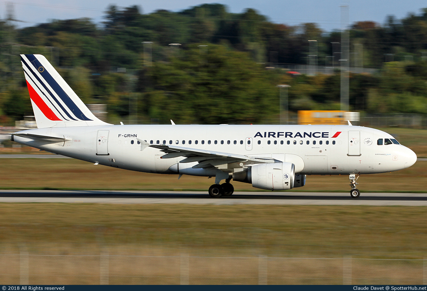 Photo of F-GRHN - Airbus A319-111 operated by Air France