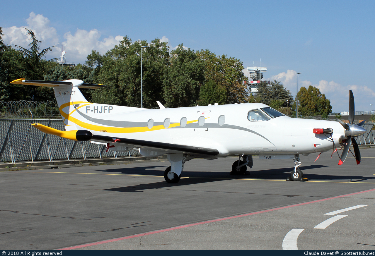 Photo of F-HJFP - Pilatus PC-12 NG operated by Get1Jet