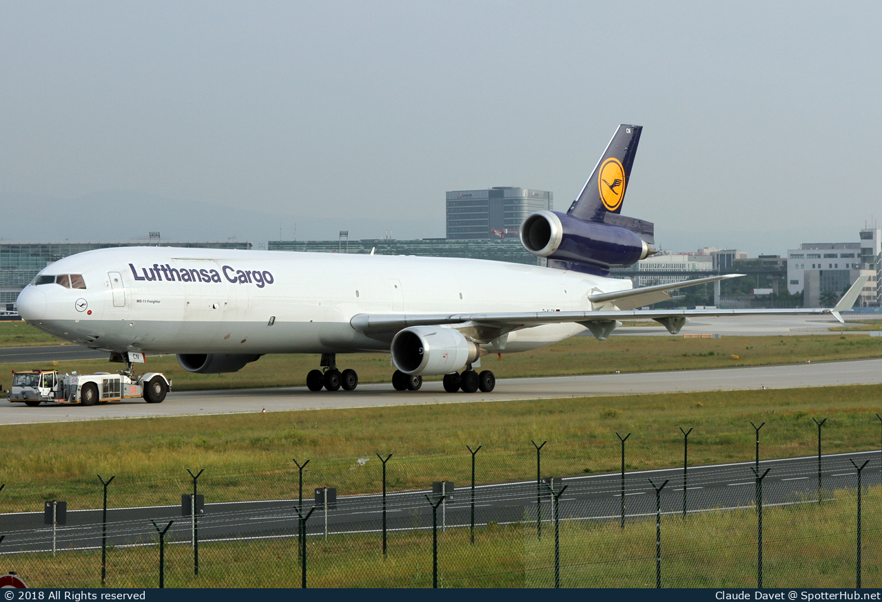 Photo of D-ALCN - McDonnell Douglas MD-11(F) operated by Lufthansa Cargo