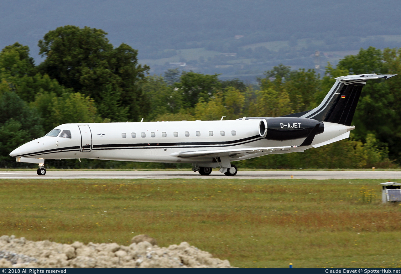 Photo of D-AJET - Embraer Legacy 650E operated by Air Hamburg