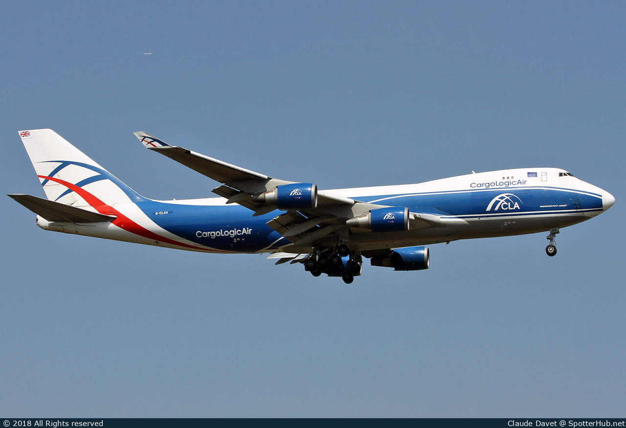 Photo of G-CLAA - Boeing 747-446F operated by CargoLogicAir