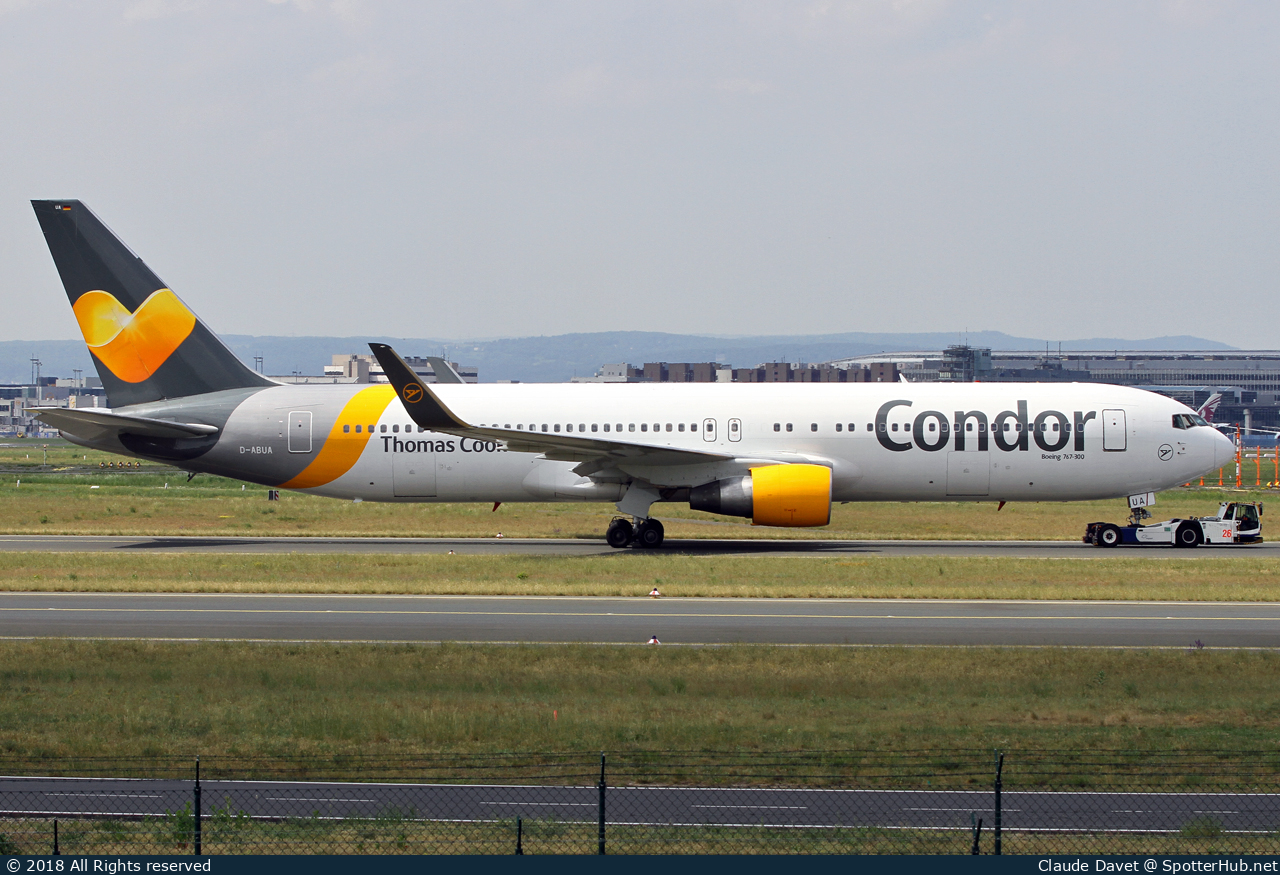 Photo of D-ABUA - Boeing 767-330(ER) operated by Condor