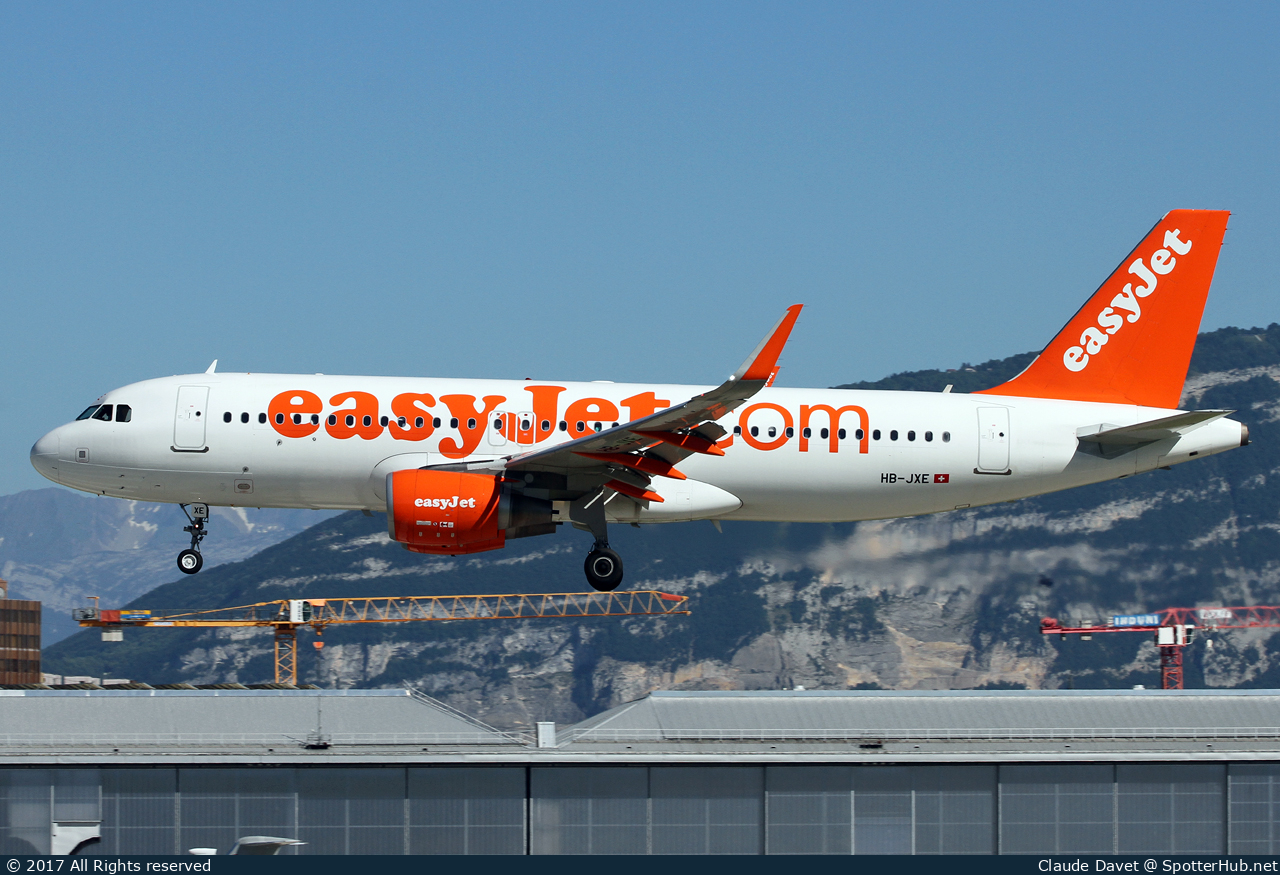 Photo of HB-JXE - Airbus A320-214 operated by easyJet Switzerland