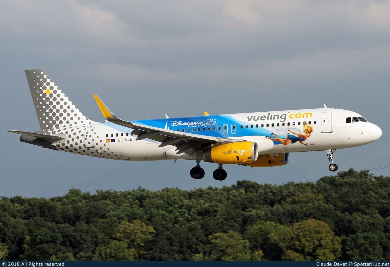 Photo of EC-MLE - Airbus A320-232 operated by Vueling