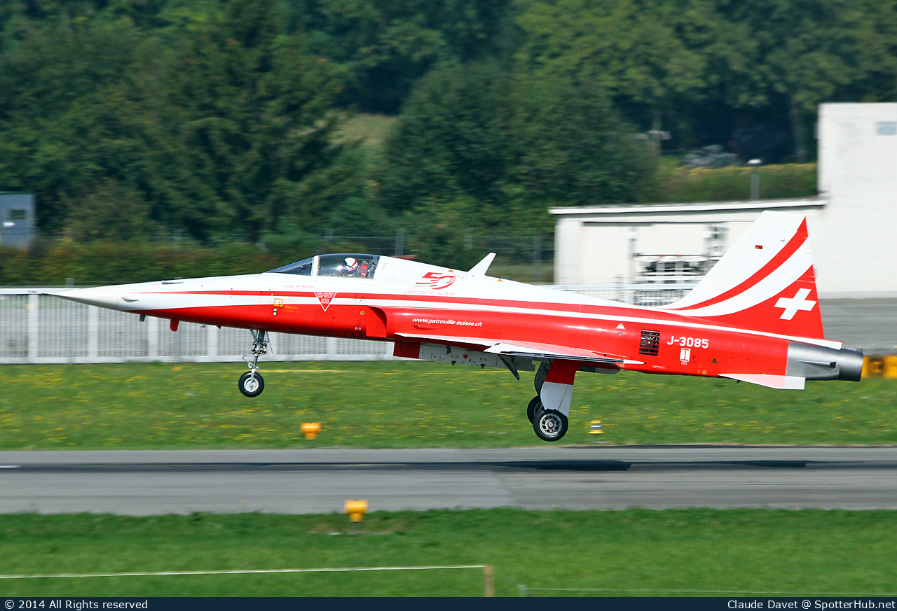 Photo of J-3085 - Northrop F-5E Tiger II operated by Swiss Air Force
