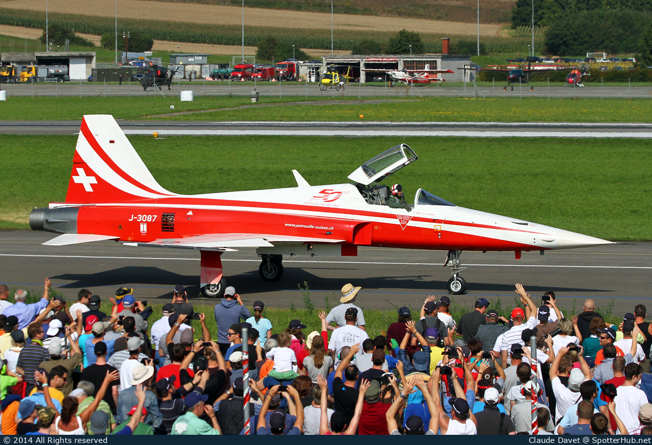 Photo of J-3087 - Northrop F-5E Tiger II operated by Swiss Air Force