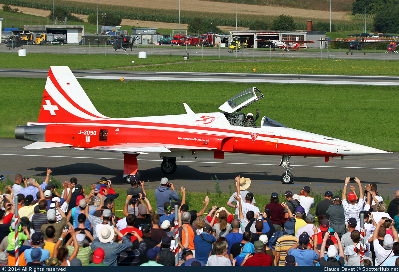 Photo of J-3090 - Northrop F-5E Tiger II operated by Swiss Air Force