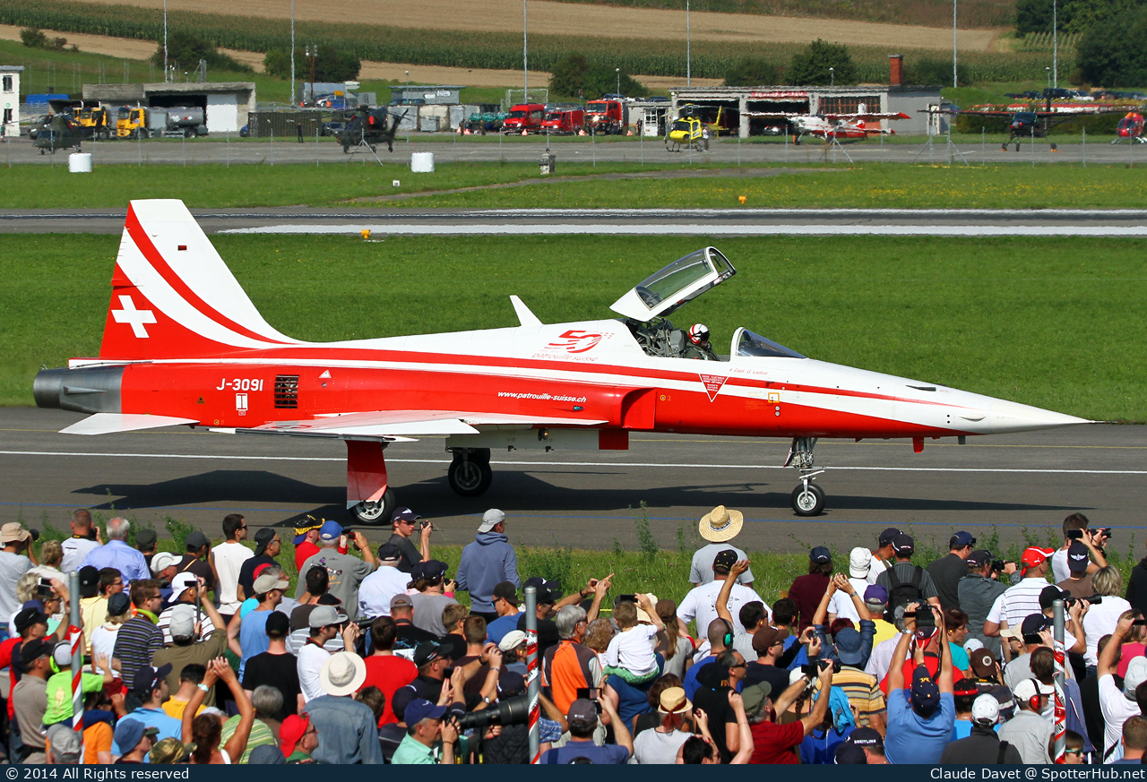 Photo of J-3091 - Northrop F-5E Tiger II operated by Swiss Air Force