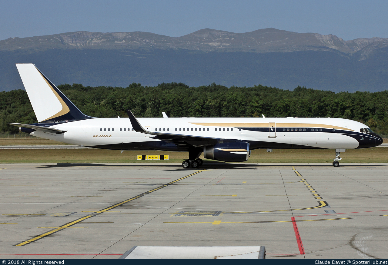 Photo of M-RISE - Boeing 757-23N operated by Talos Aviation