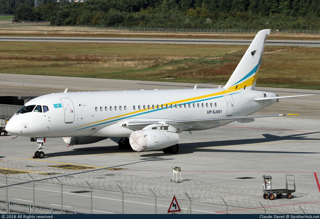Photo of UP-SJ001 - Sukhoi Superjet 100-95LR operated by Comlux Aviation Kazakhstan