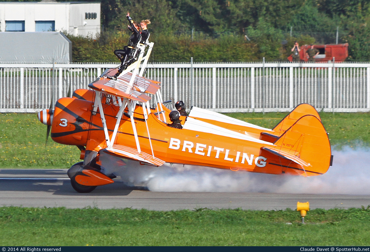 Photo of N707TJ - Boeing N2S-1 Kaydet operated by Private