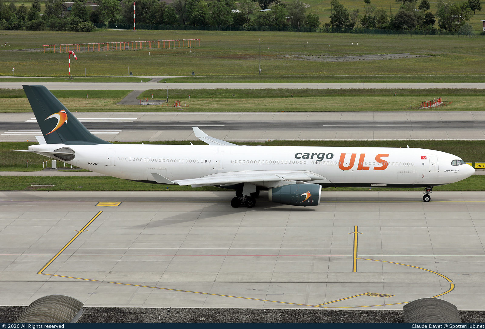 Photo of TC-GOU - Airbus A330-343(P2F) operated by ULS Airlines Cargo
