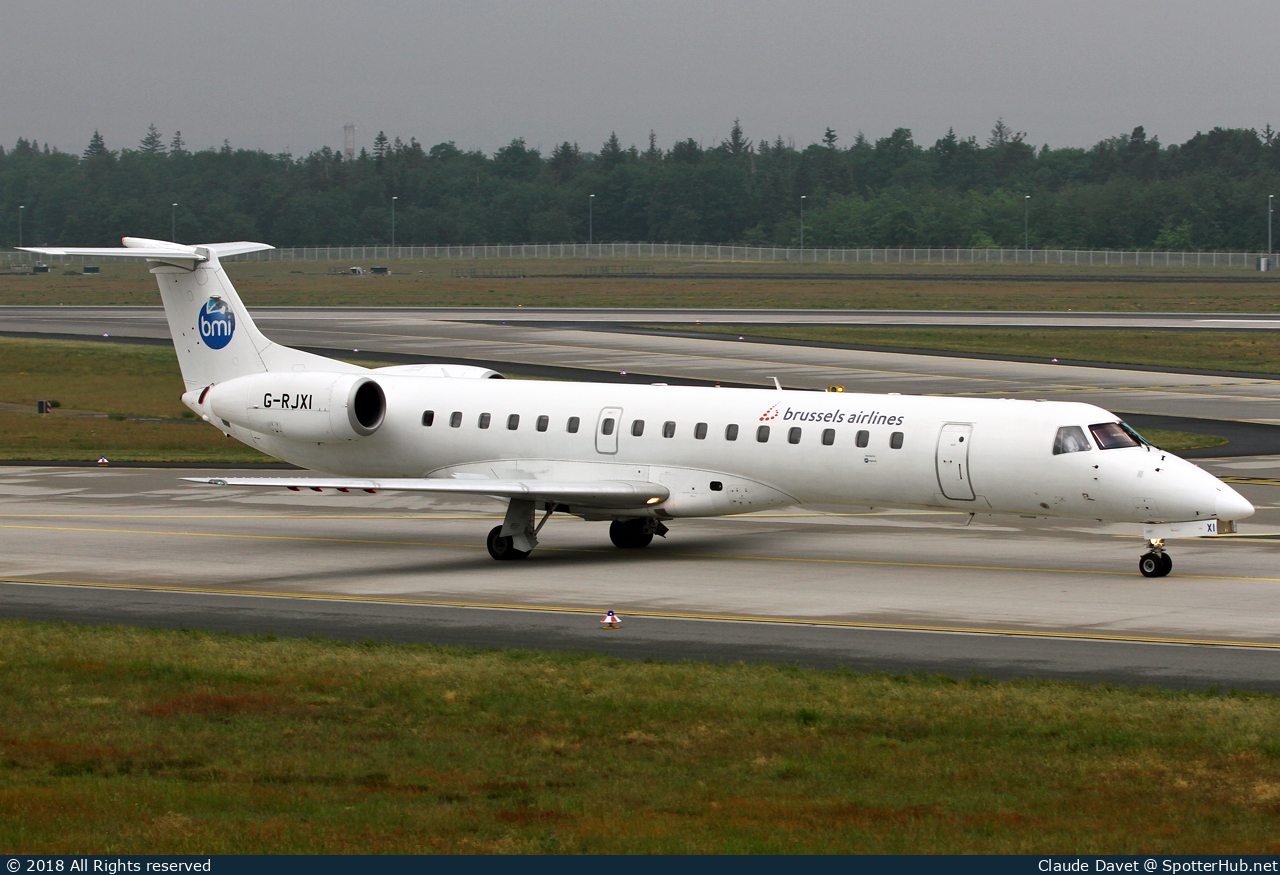 Photo of G-RJXI - Embraer ERJ-145EP operated by Brussels Airlines (opb bmi Regional)