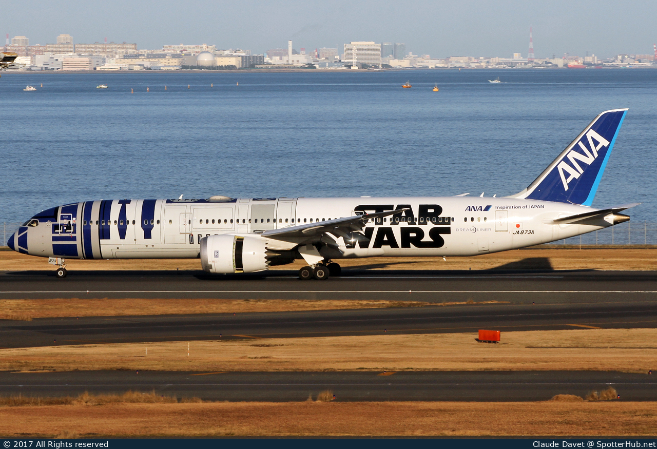 Photo of JA873A - Boeing 787-9 Dreamliner operated by ANA All Nippon Airways
