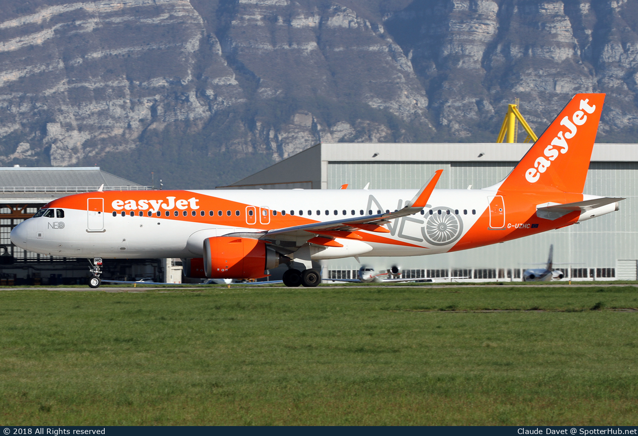 Photo of G-UZHC - Airbus A320-251N operated by easyJet