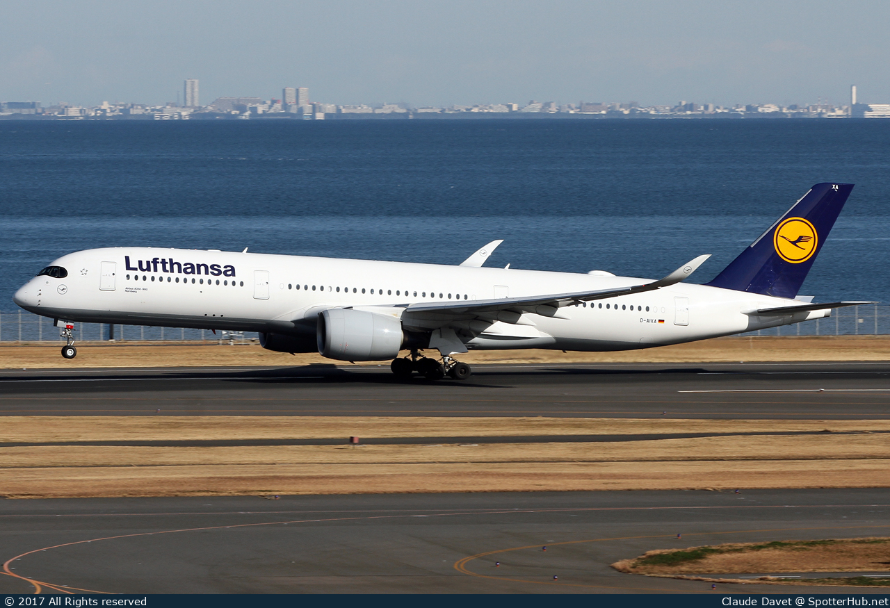 Photo of D-AIXA - Airbus A350-941 operated by Lufthansa