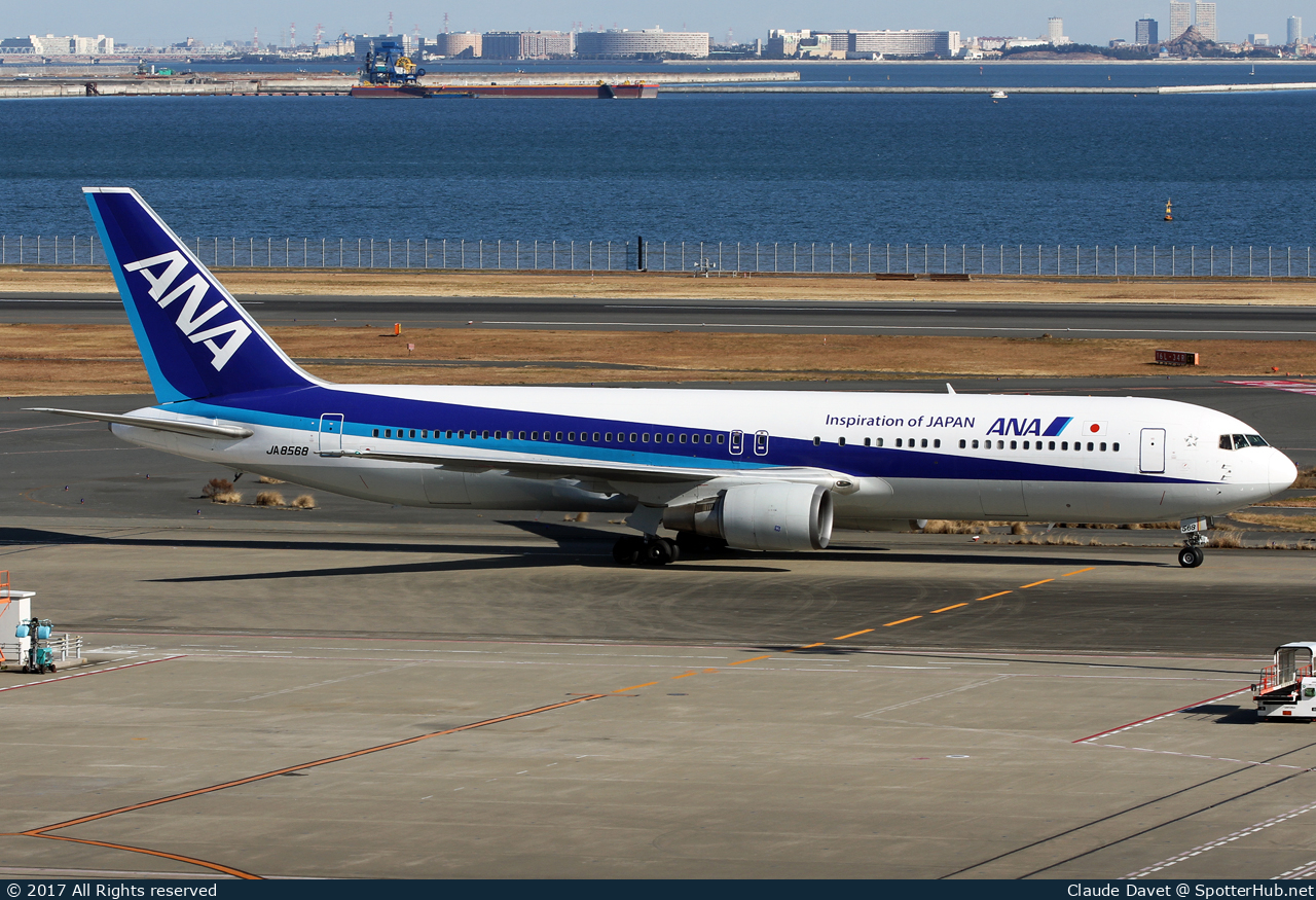 Photo of JA8568 - Boeing 767-381 operated by ANA All Nippon Airways