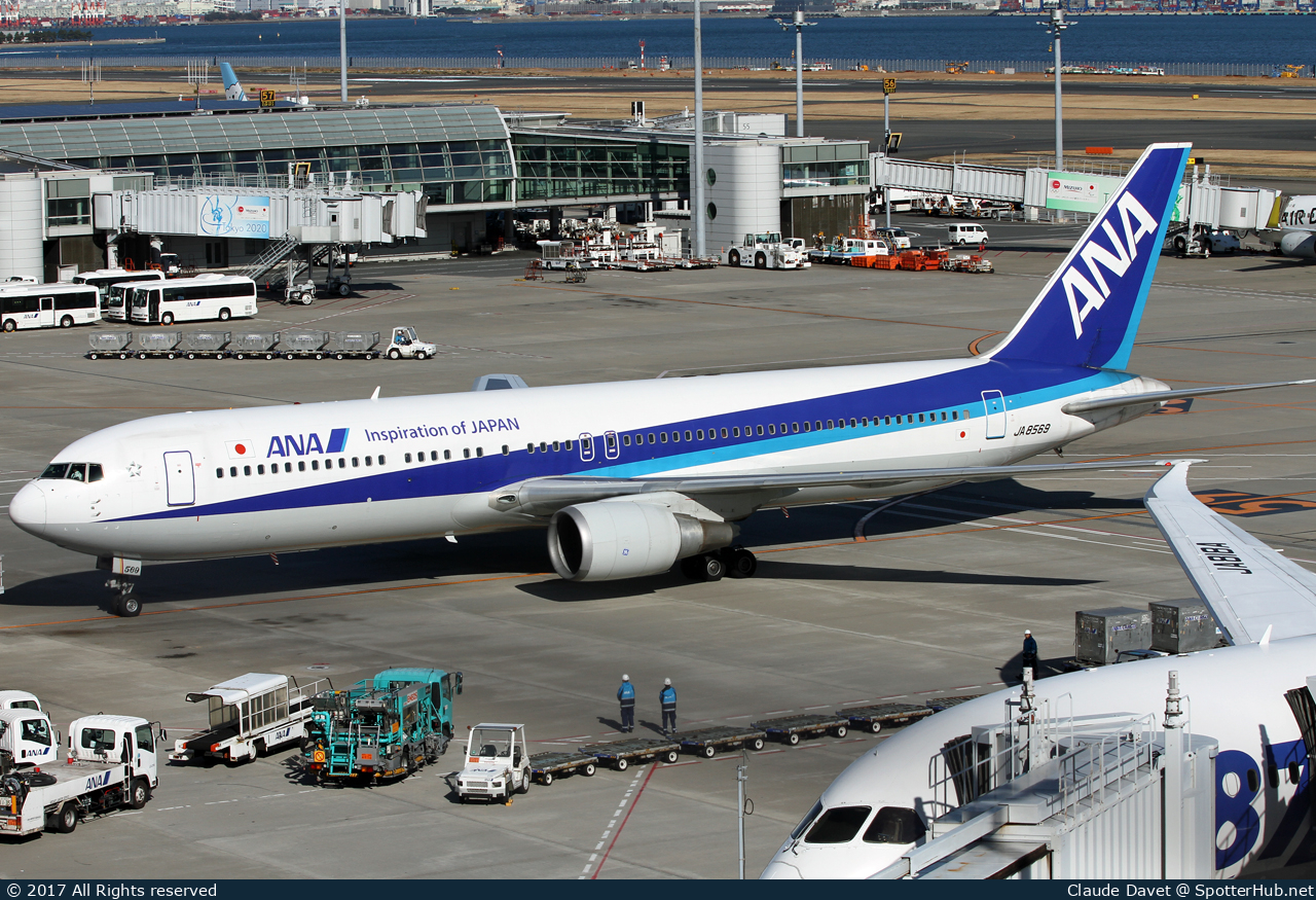 Photo of JA8569 - Boeing 767-381 operated by ANA All Nippon Airways