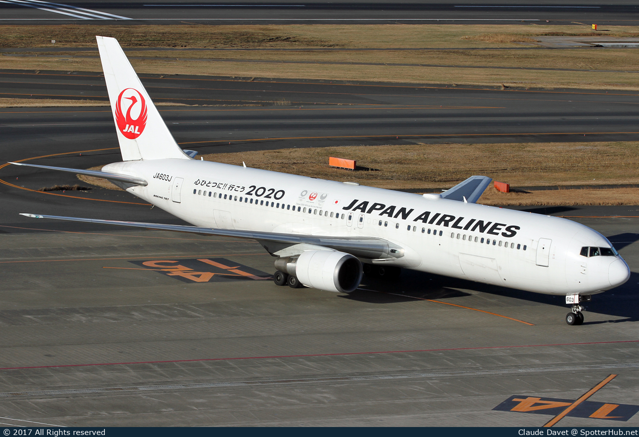 Photo of JA603J - Boeing 767-346(ER) operated by Japan Airlines