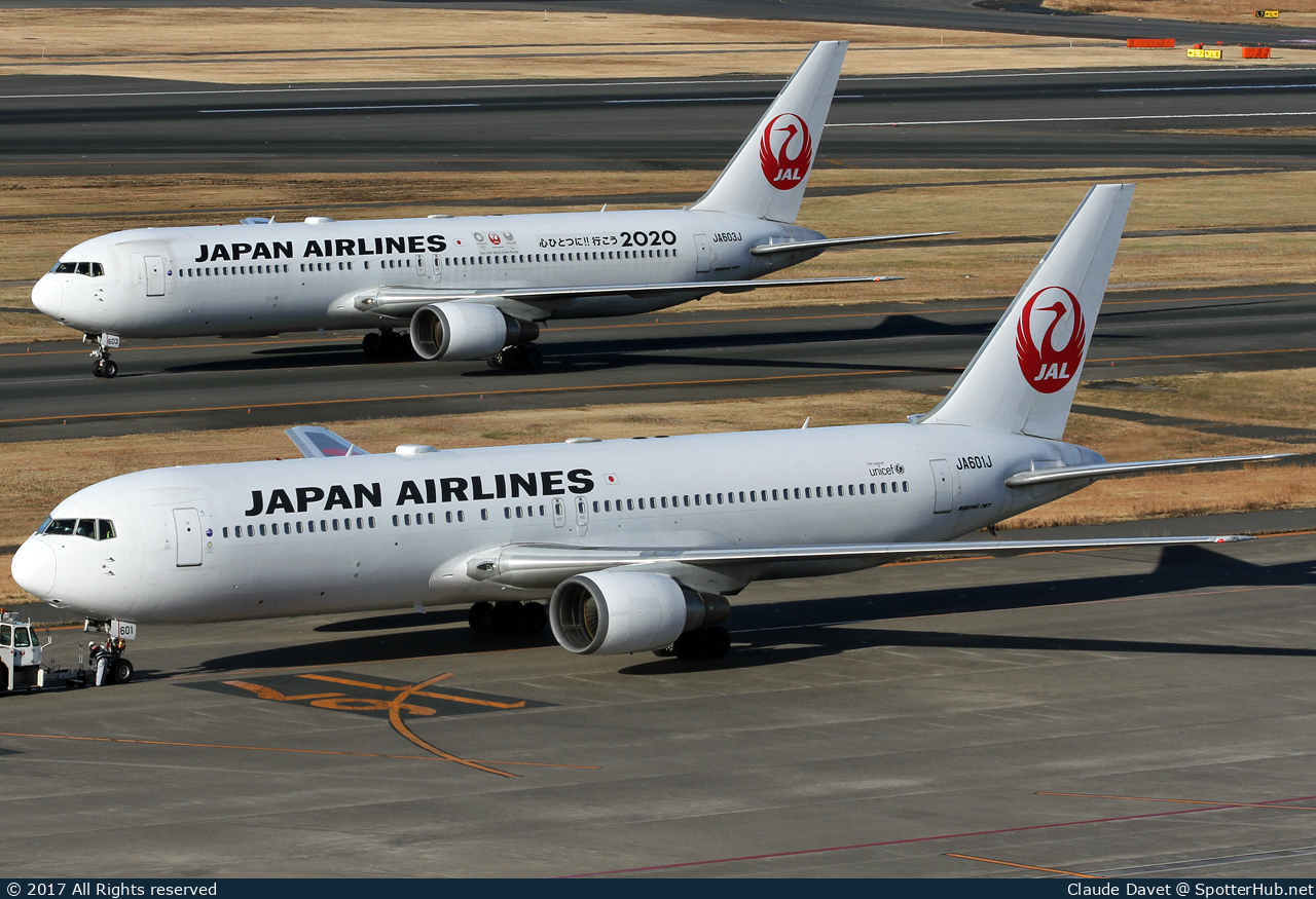 Photo of JA601J - Boeing 767-346(ER) operated by Japan Airlines