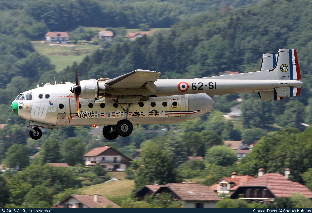 Photo of F-AZVM - Nord 2501 Noratlas operated by Private