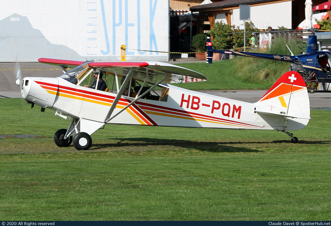 Photo of HB-PQM - Piper PA-18-95 Super Cub operated by Private