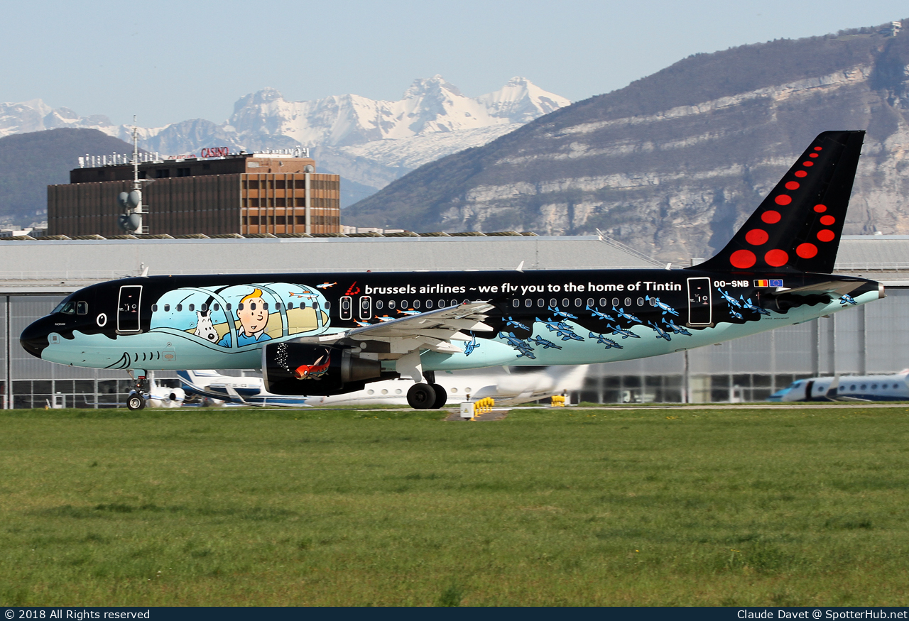 Photo of OO-SNB - Airbus A320-214 operated by Brussels Airlines