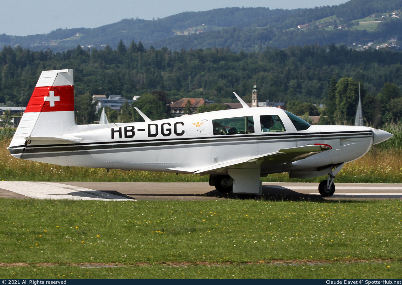 Photo of HB-DGC - Mooney M20K 231 operated by Private