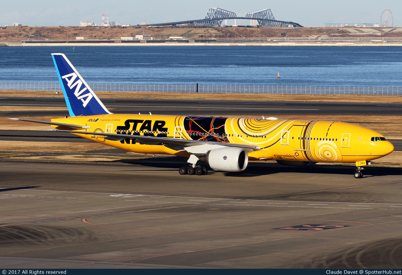 Photo of JA743A - Boeing 777-281(ER) operated by ANA All Nippon Airways